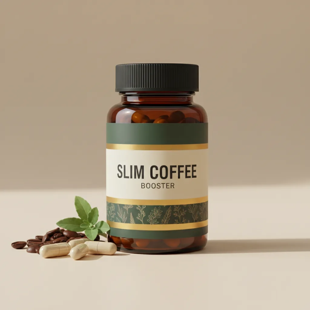 Slim Coffee Booster supplement box - plant-based metabolism support supplement UK